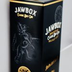 jawbox gin packaging